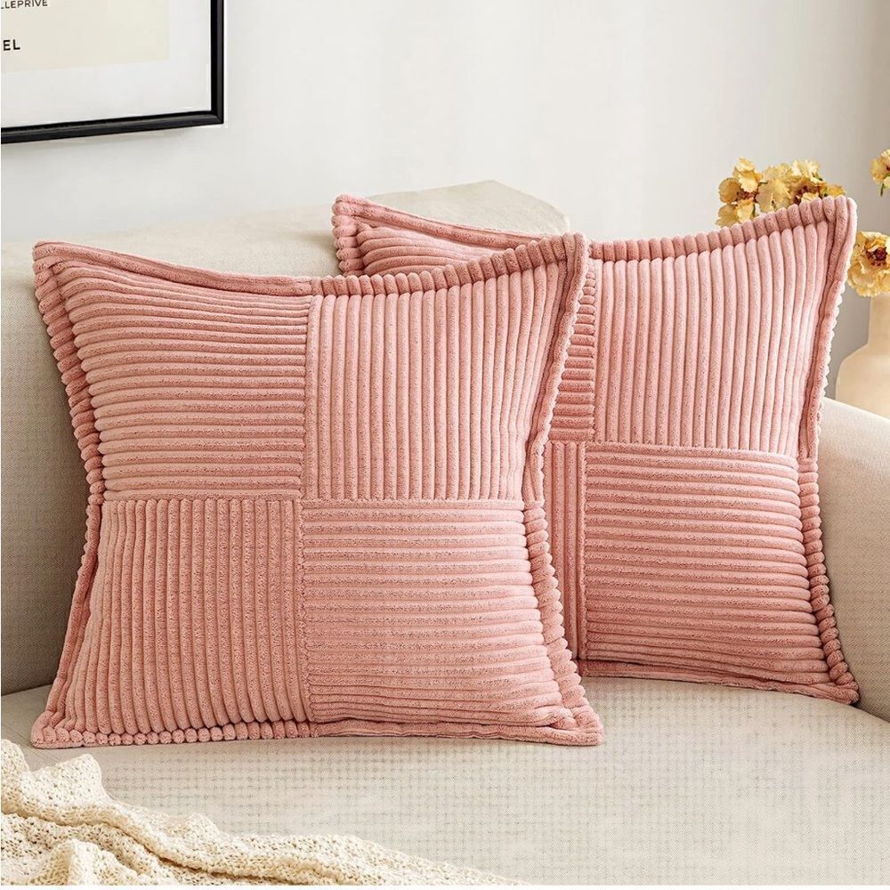 Super Soft Throw Pillow Covers 18x18”